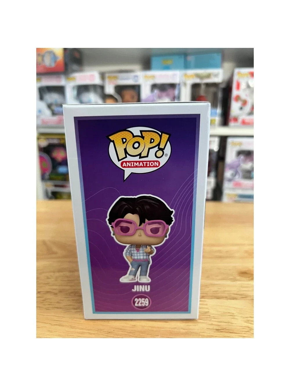 Jinu K-Pop Demon Hunters Funko Pop #2259 Huntr/X Saja Boys Movie Anime Animation